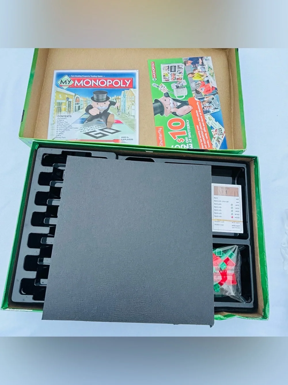 My Monopoly Family Board Game Personalized Customizable Version Hasbro 2014 New